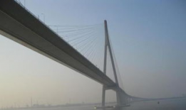 斜拉桥施工动画短视频